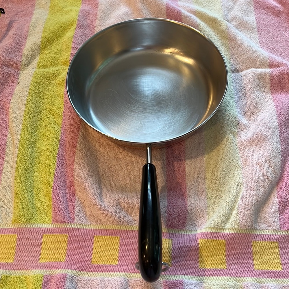Revere Ware 8" Copper Bottom Fry Pan vintage